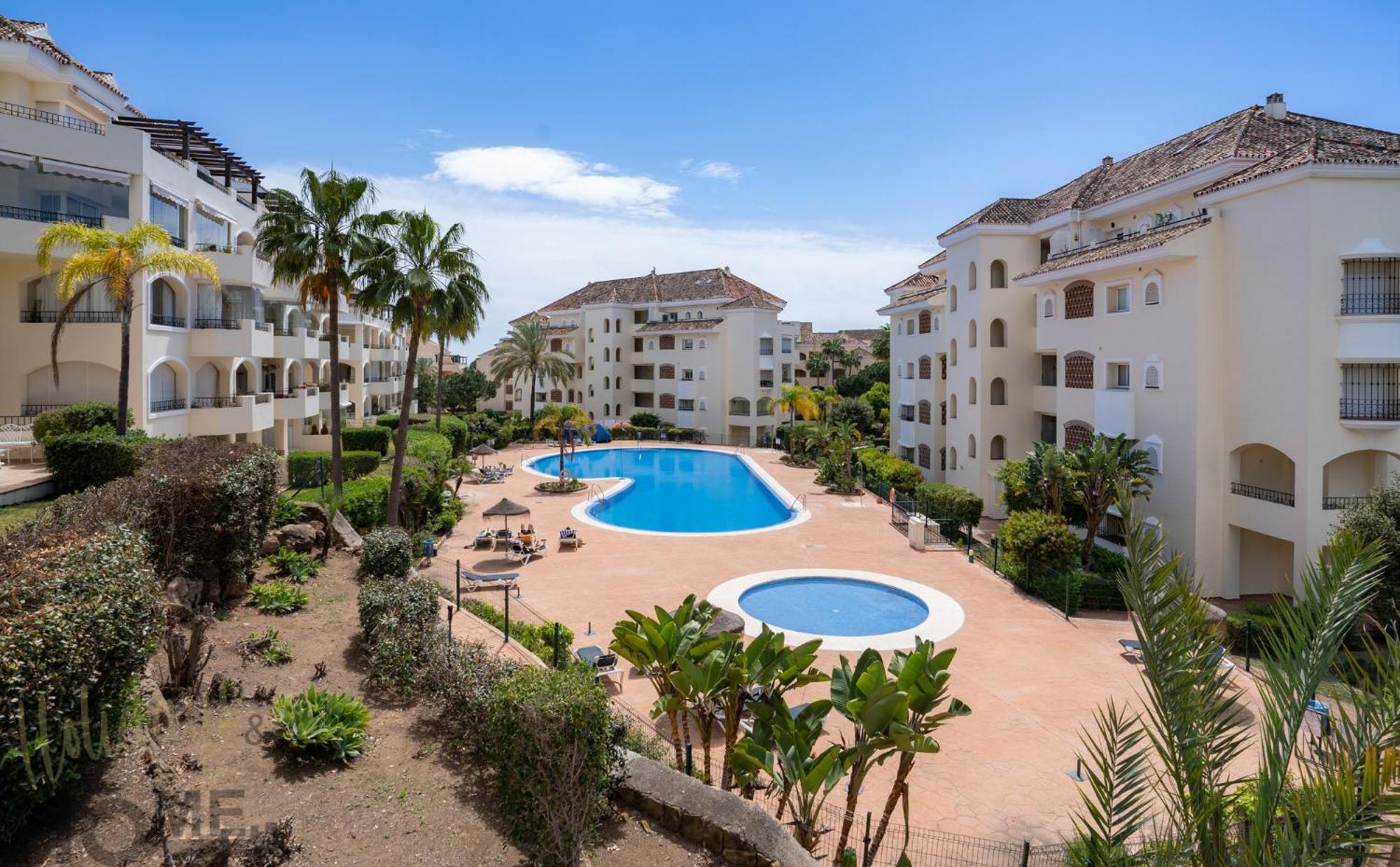 Hacienda Playa Elviria 300 M Playa,Jardin , 2 Hab ,Marbella Apartment Exterior photo