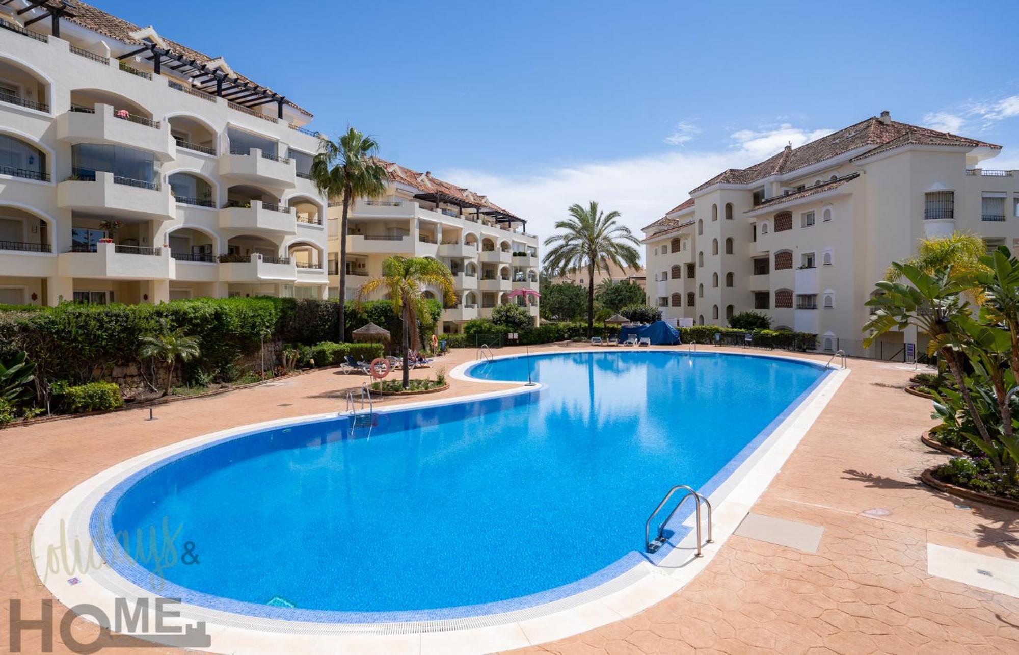Hacienda Playa Elviria 300 M Playa,Jardin , 2 Hab ,Marbella Apartment Exterior photo