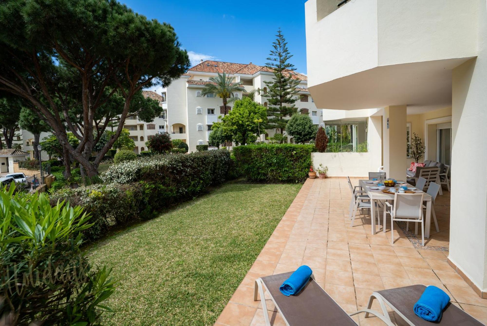 Hacienda Playa Elviria 300 M Playa,Jardin , 2 Hab ,Marbella Apartment Exterior photo