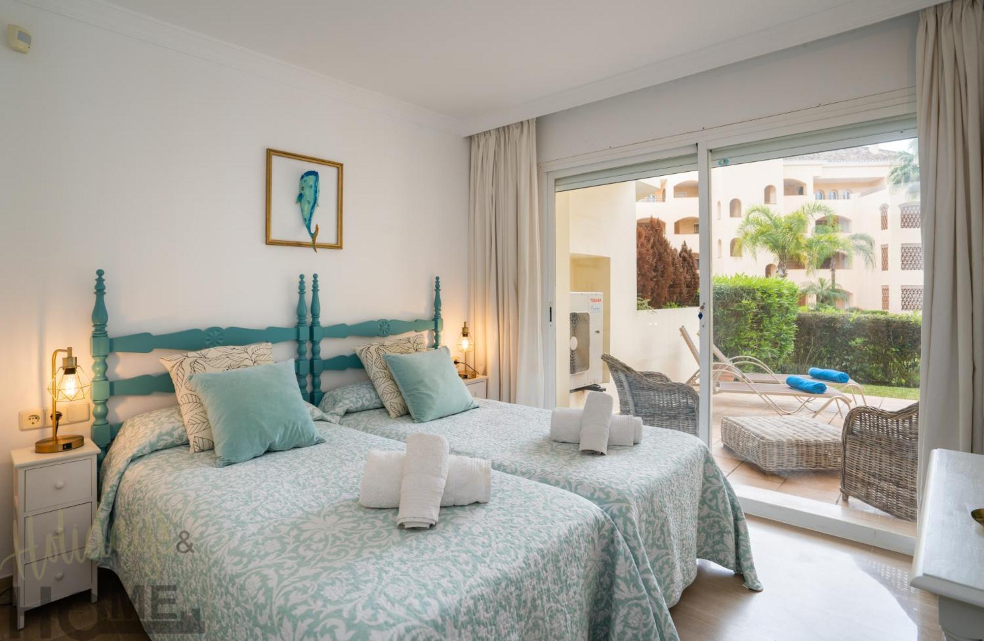 Hacienda Playa Elviria 300 M Playa,Jardin , 2 Hab ,Marbella Apartment Exterior photo