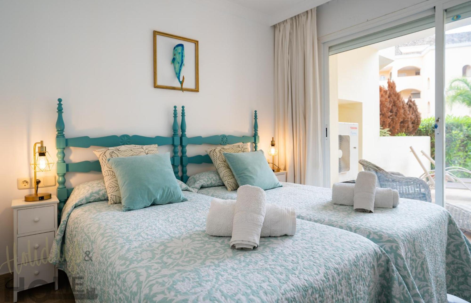 Hacienda Playa Elviria 300 M Playa,Jardin , 2 Hab ,Marbella Apartment Exterior photo
